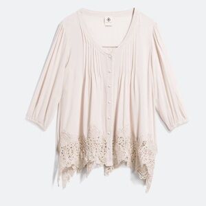 Logen Lace Detail Top 1X